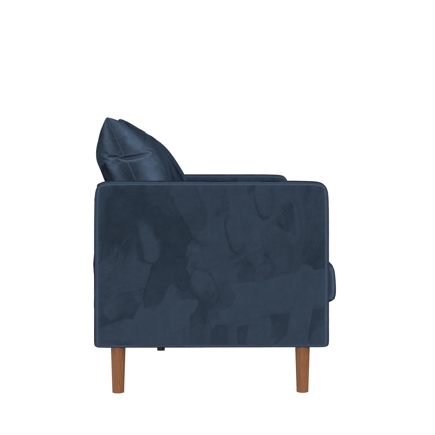 Paige Modern Pillowback Sofa - Navy