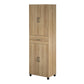 Basin 23.5 Inch Closed Storage Cabinet - Natural