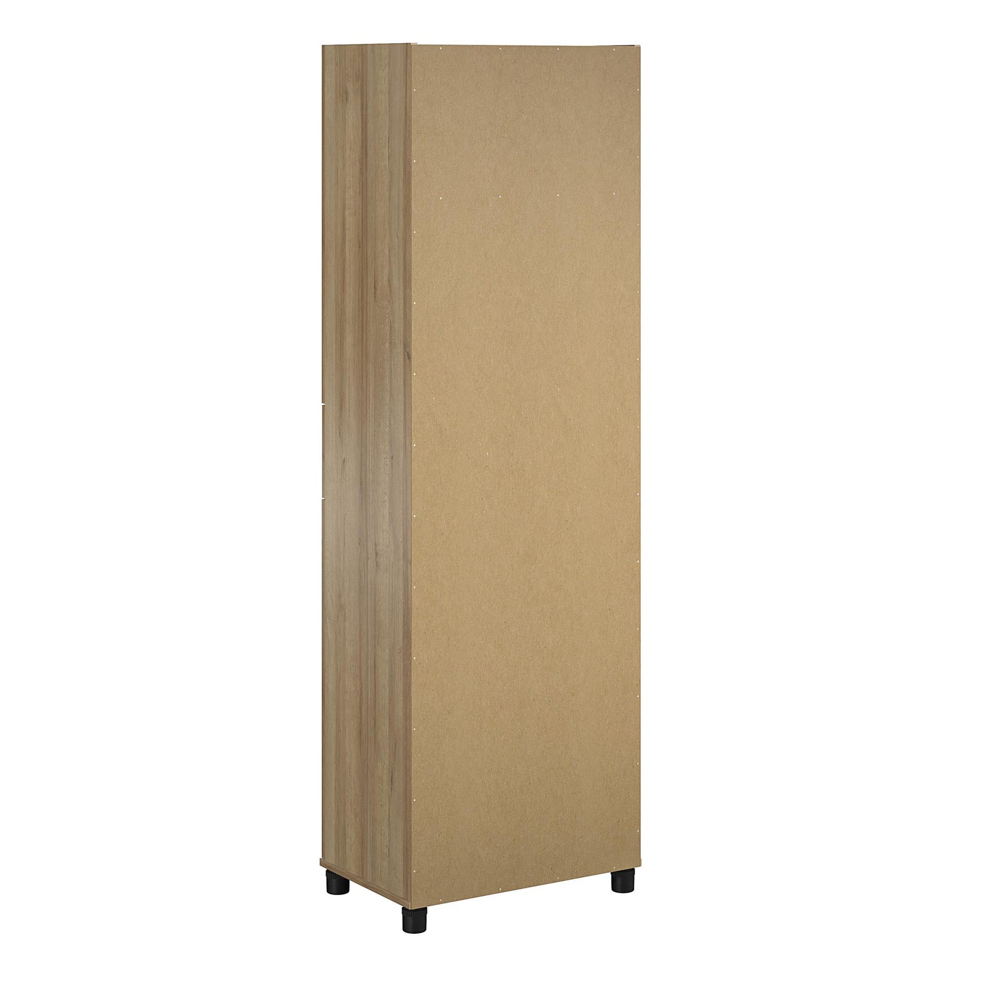 Basin 23.5 Inch Closed Storage Cabinet - Natural