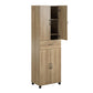 Basin 23.5 Inch Closed Storage Cabinet - Natural