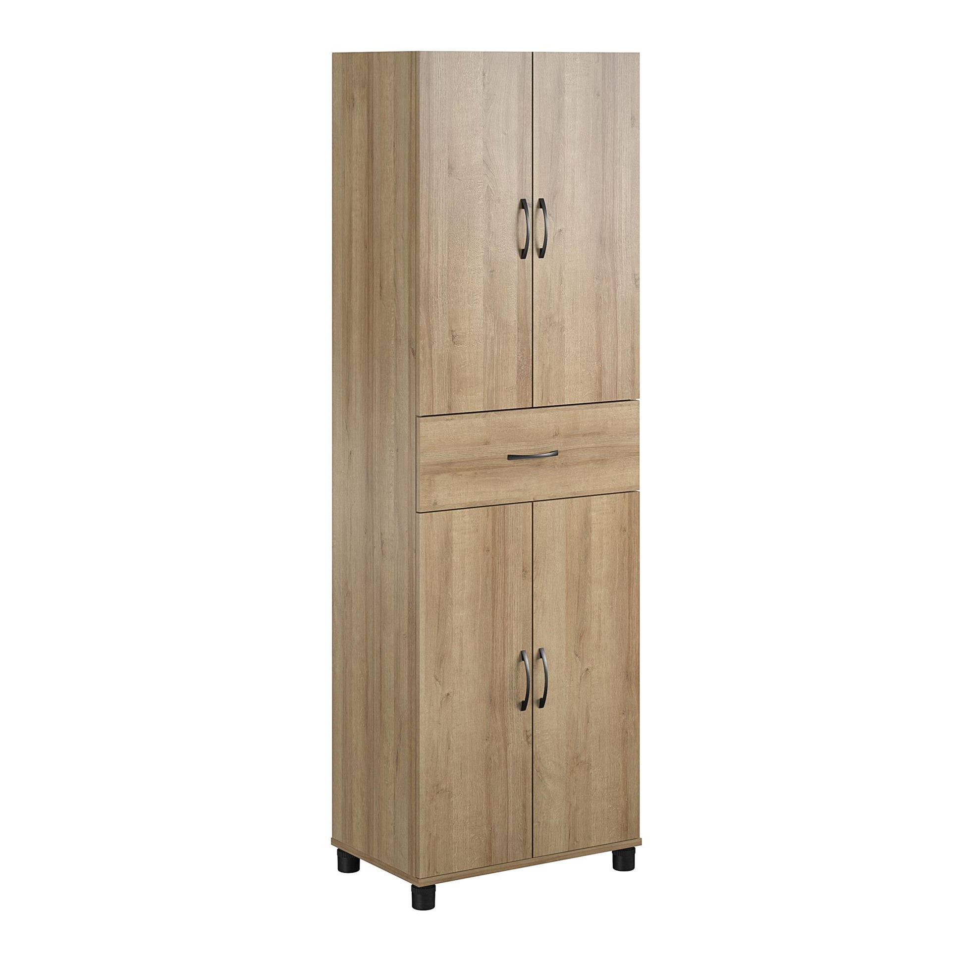 Basin 23.5 Inch Closed Storage Cabinet - Natural