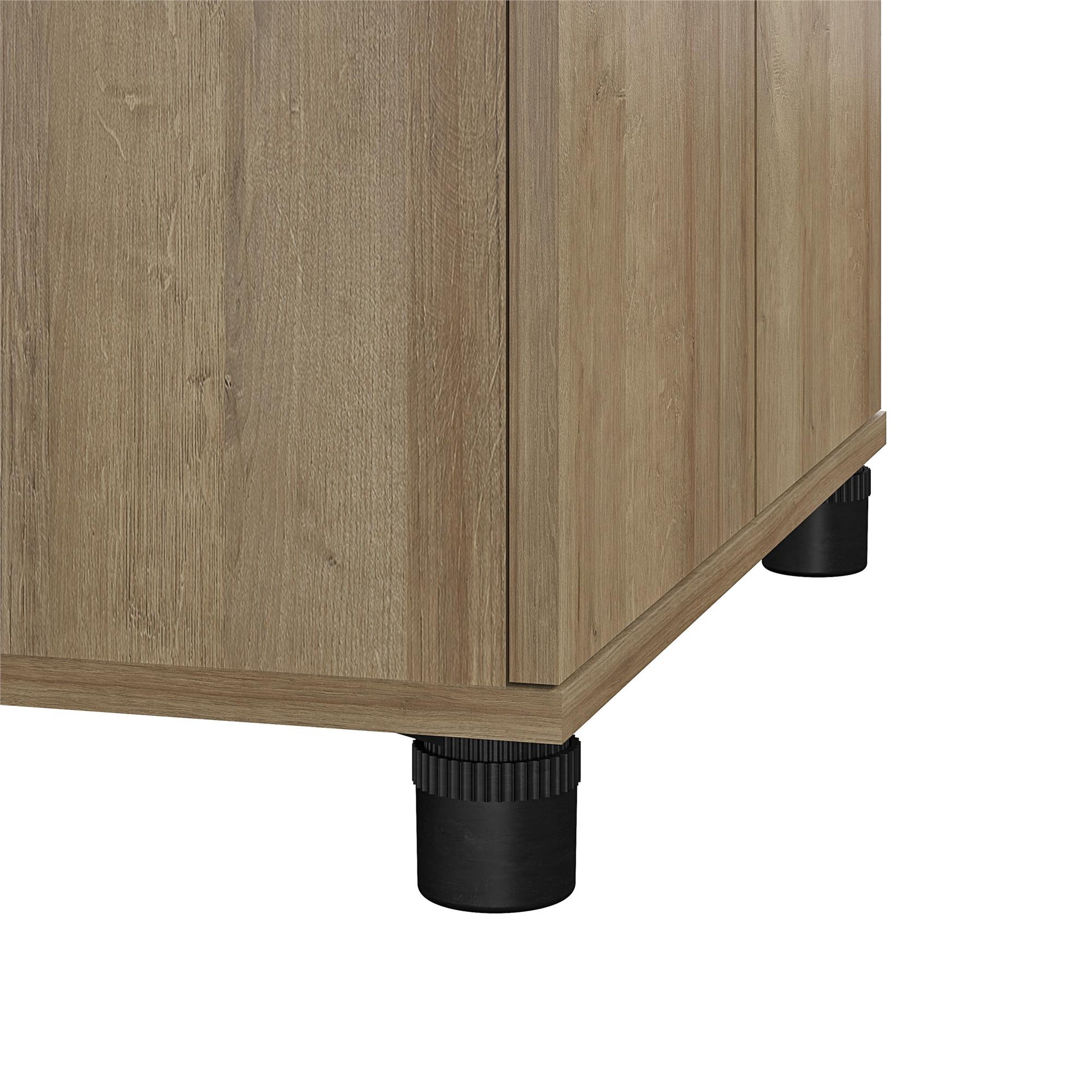 Basin 23.5 Inch Closed Storage Cabinet - Natural