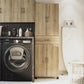 Basin 23.5 Inch Closed Storage Cabinet - Natural