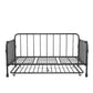 Monarch Hill Wren Metal Daybed and Trundle Set - Black - Twin