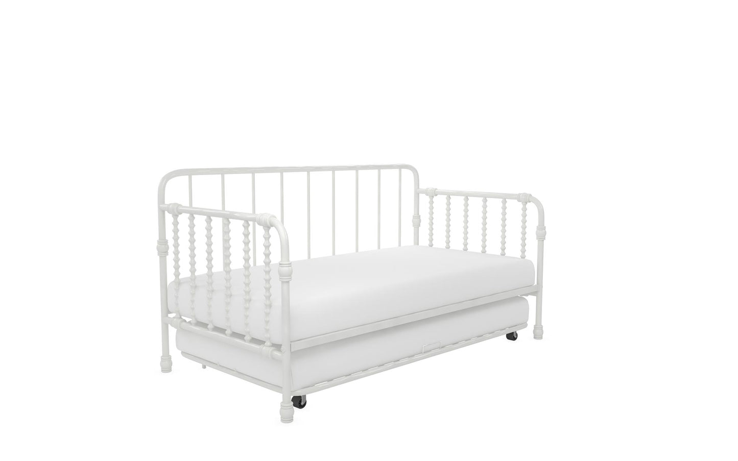 Monarch Hill Wren Metal Daybed and Trundle Set - White - Twin