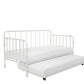Monarch Hill Wren Metal Daybed and Trundle Set - White - Twin