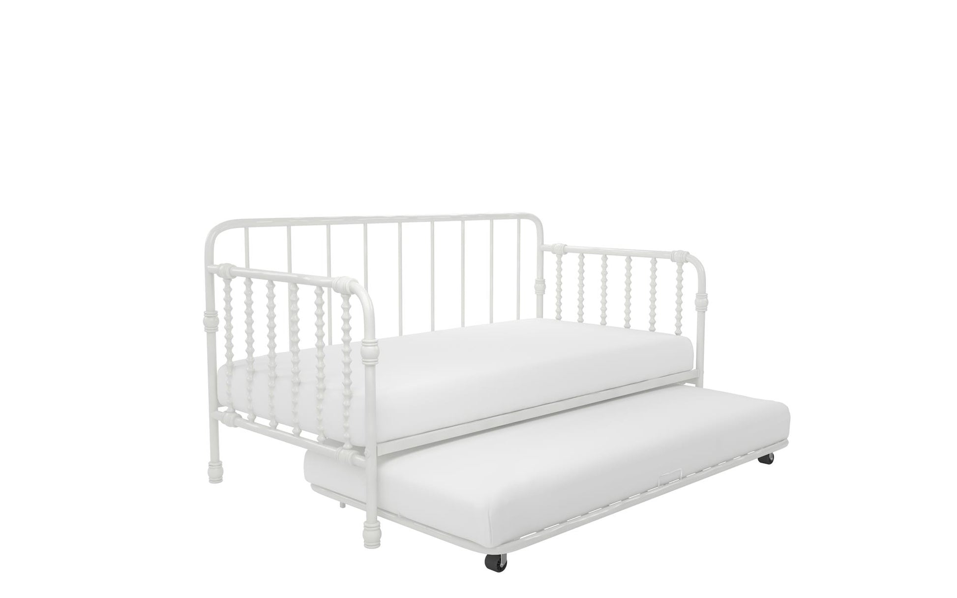 Monarch Hill Wren Metal Daybed and Trundle Set - White - Twin
