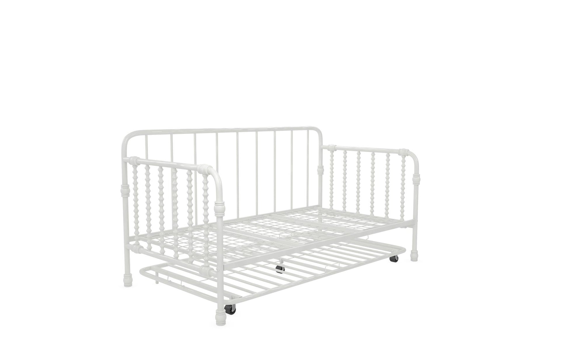 Monarch Hill Wren Metal Daybed and Trundle Set - White - Twin