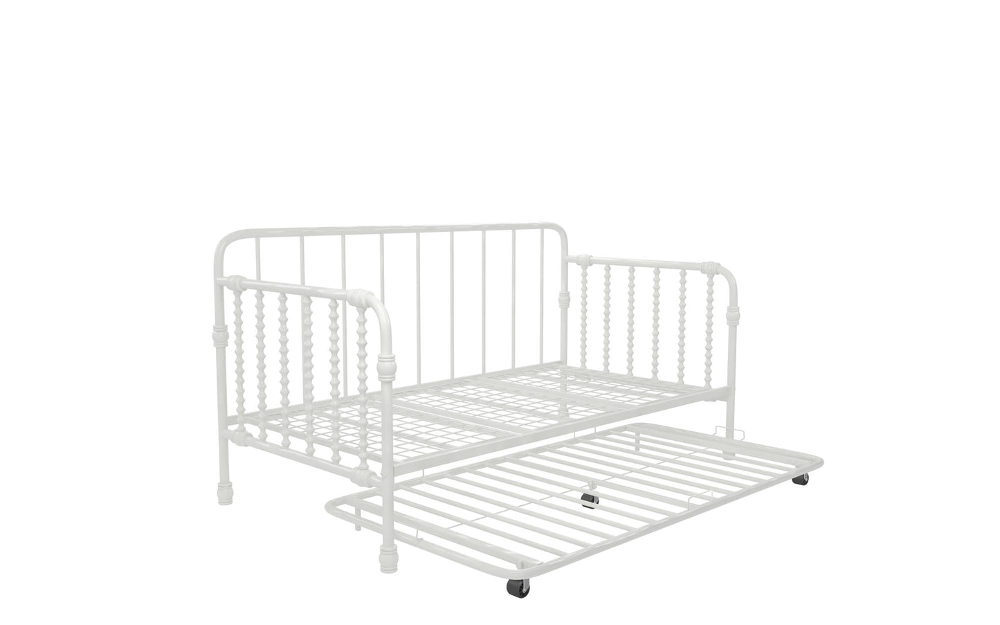 Monarch Hill Wren Metal Daybed and Trundle Set - White - Twin