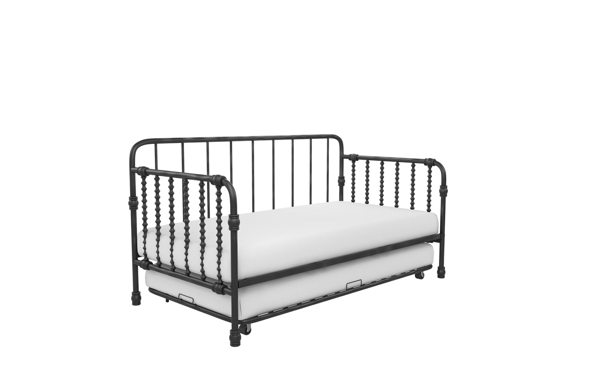 Monarch Hill Wren Metal Daybed and Trundle Set - Black - Twin