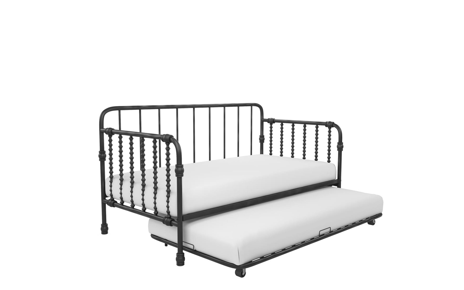Monarch Hill Wren Metal Daybed and Trundle Set - Black - Twin