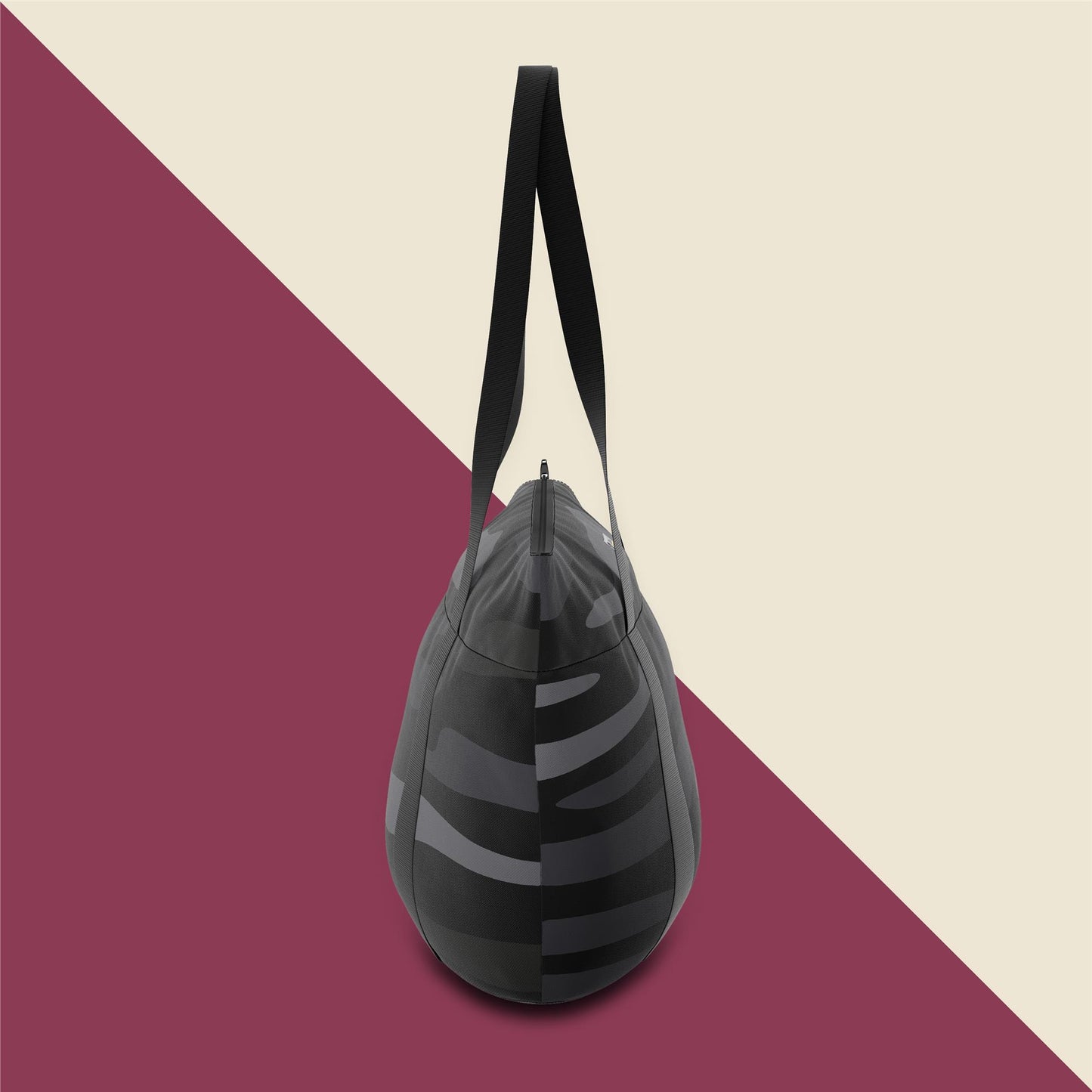 Kaya Pet Carrier Bag with Shoulder Straps - Black Camouflage