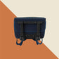 Kaya Pet Carrier Trolley with Pull Up Handle - Blue Cheetah