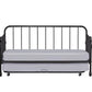 Monarch Hill Wren Metal Daybed and Trundle Set - Black - Twin