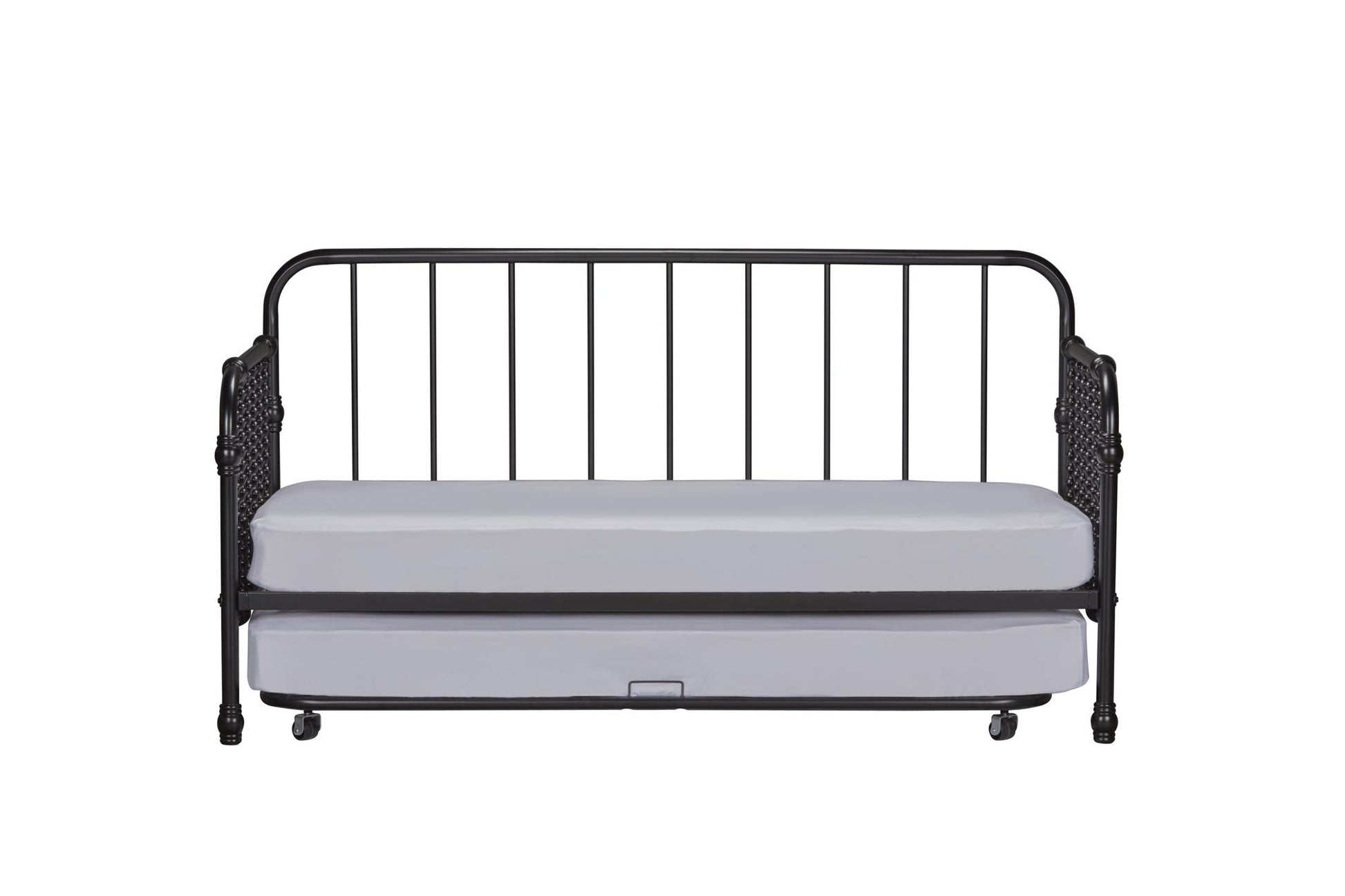 Monarch Hill Wren Metal Daybed and Trundle Set - Black - Twin