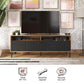 Daphne TV Console, Taupe  - Taupe