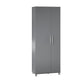 Camberly Tall Asymmetrical Cabinet, Graphite Gray - Graphite Grey