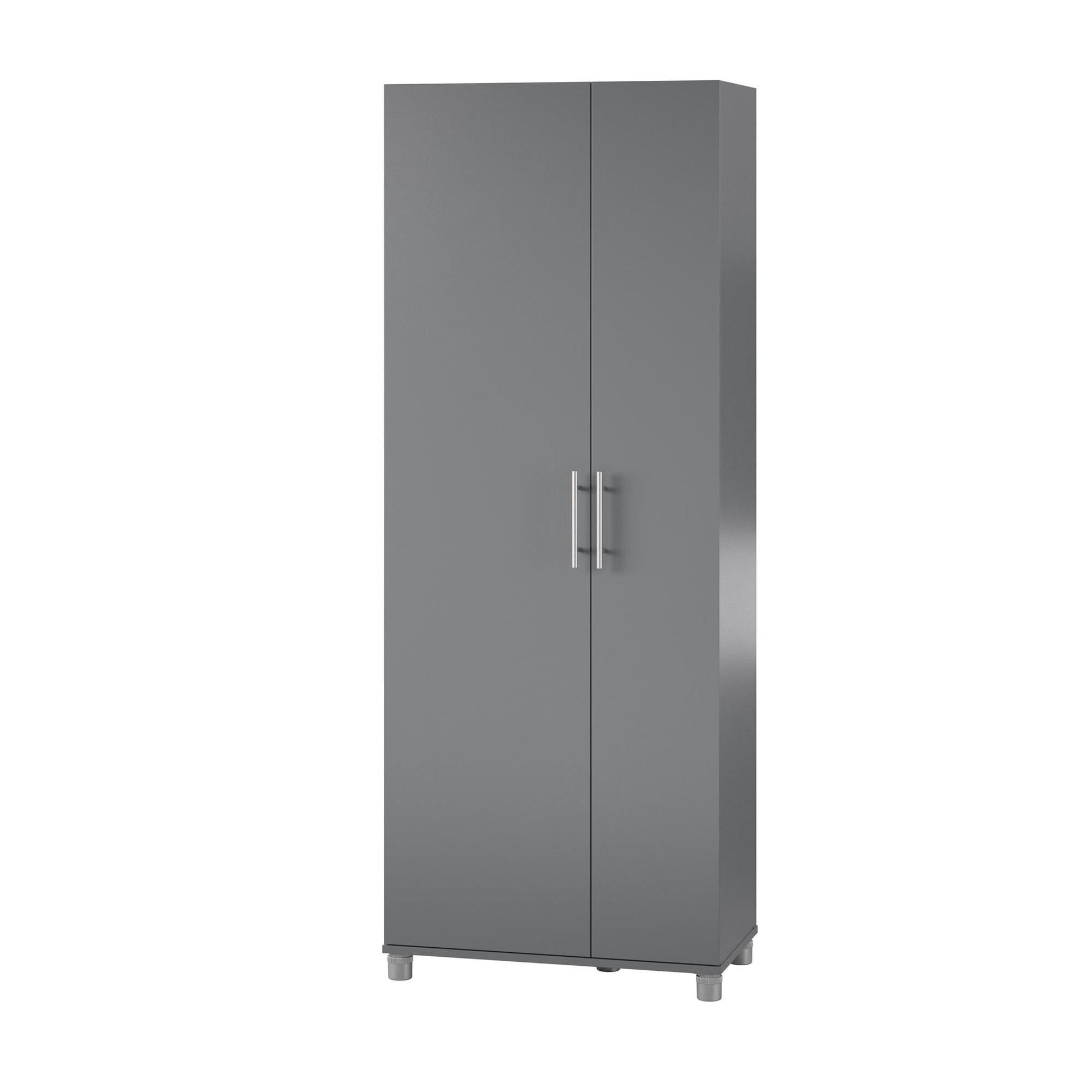 Camberly Tall Asymmetrical Cabinet, Graphite Gray - Graphite Grey