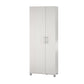 Camberly Tall Asymmetrical Cabinet, Ivory Oak - Ivory Oak