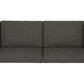 Regal Linen Upholstered Futon - Grey Linen