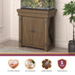 Wildwood 20 Gallon Aquarium Stand with 2 Doors and 2 Shelves - Rustic Gray