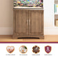 Harbor 29 to 37 Gallon Aquarium or Terrarium Stand - Rustic Oak