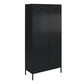 Shadwick Tall 2 Door Closed Metal Storage Locker Cabinet - Black