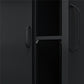 Shadwick Tall 2 Door Closed Metal Storage Locker Cabinet - Black