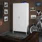 Shadwick Tall 2 Door Closed Metal Storage Locker Cabinet - White