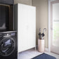 Shadwick Tall 2 Door Closed Metal Storage Locker Cabinet - White
