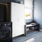 Shadwick Tall 2 Door Closed Metal Storage Locker Cabinet - White
