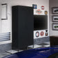 Shadwick Tall 2 Door Closed Metal Storage Locker Cabinet - Black