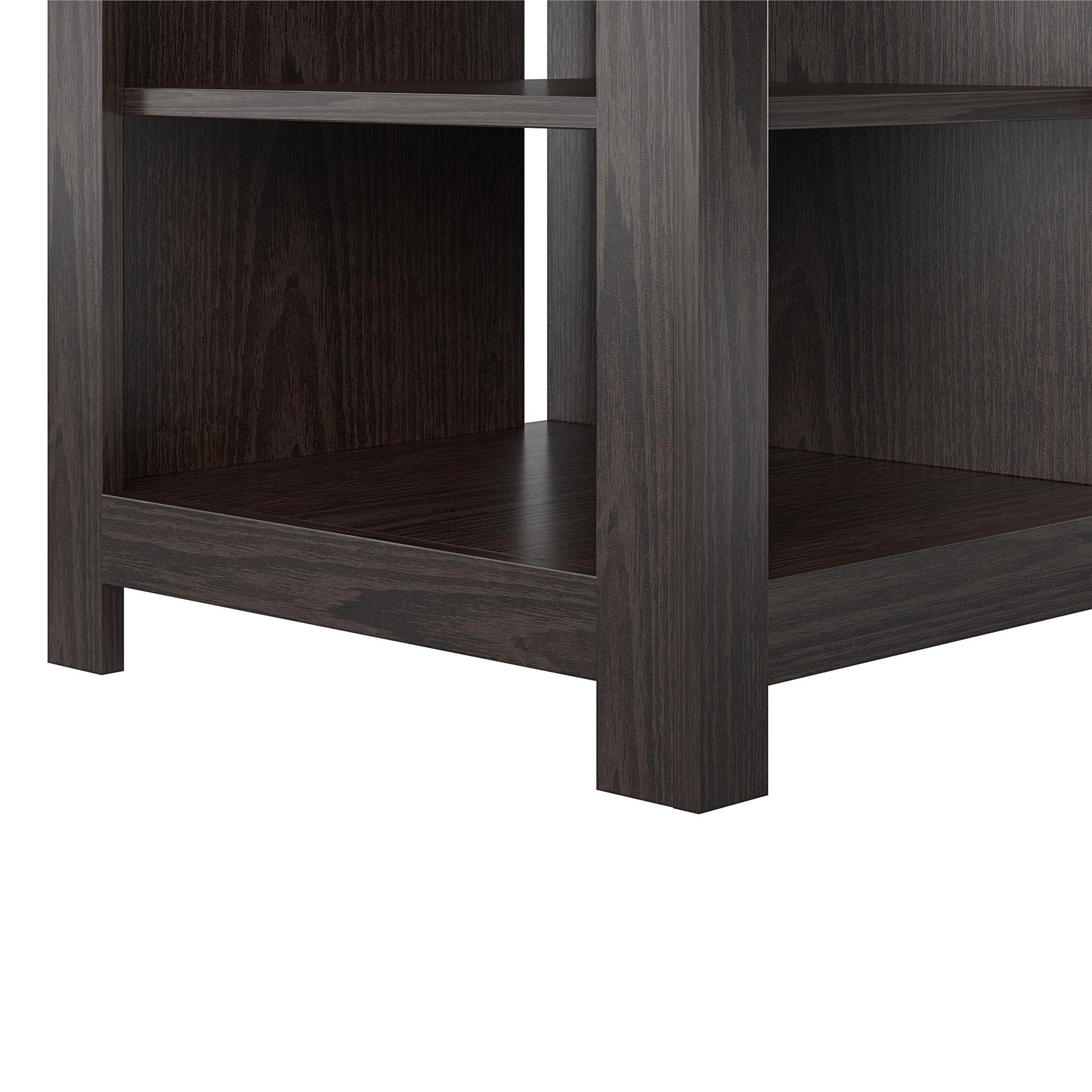 Melville Electric Fireplace Console TV Stand for TVs up to 74" - Espresso