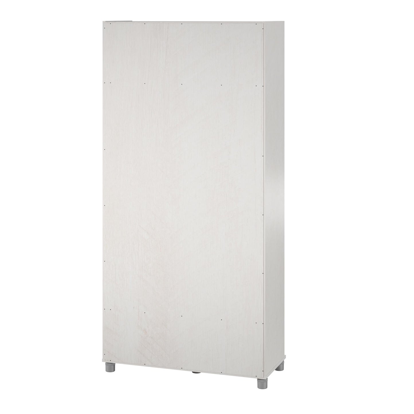 Camberly 36" Wide Mudroom Storage Cabinet with Clothing Rod - Ivory Oak