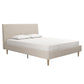 Daphne Upholstered Bed - Ivory - Full