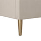 Daphne Upholstered Bed - Ivory - Full