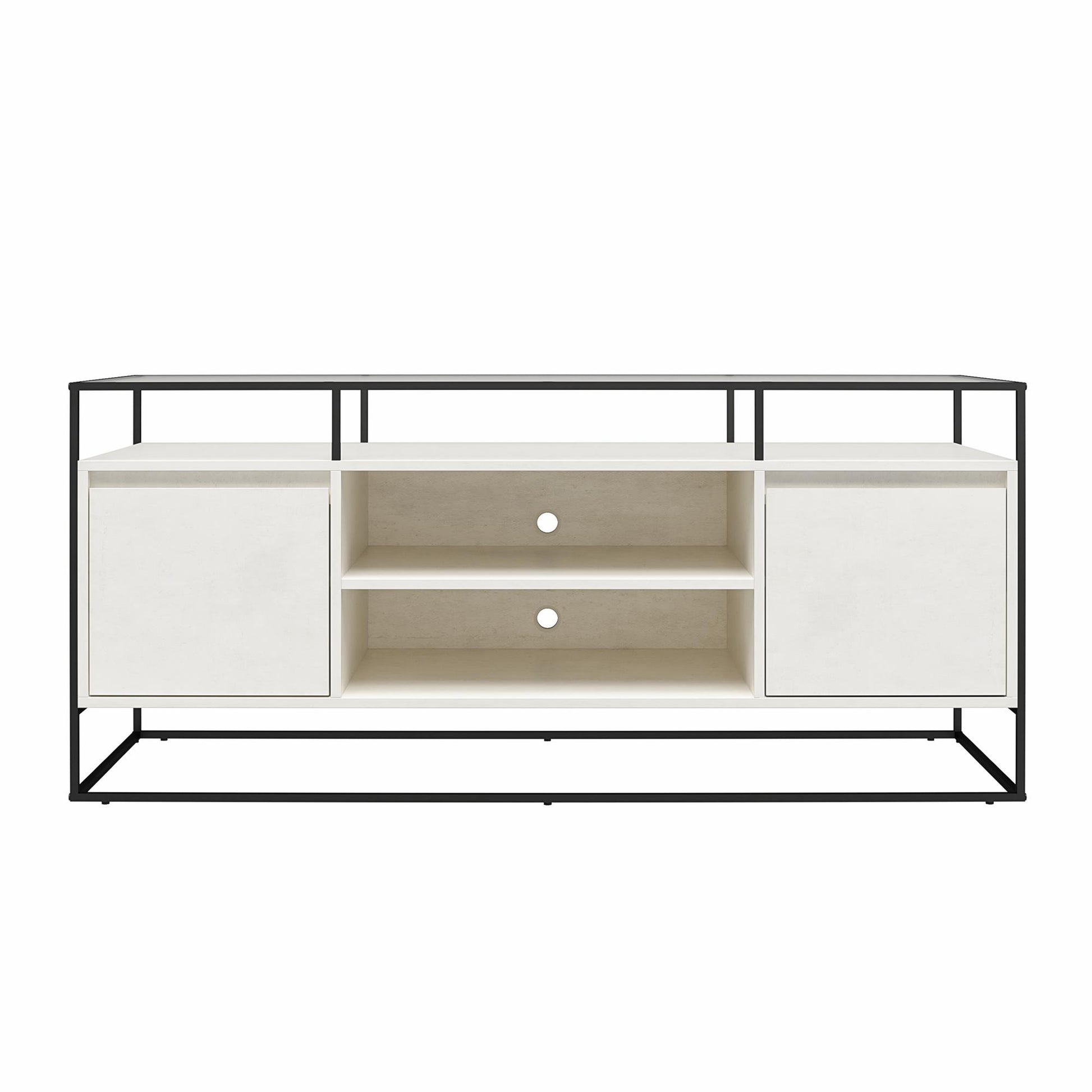 Camley Modern Media Console TV Stand for TVs up to 54", Plaster - Plaster