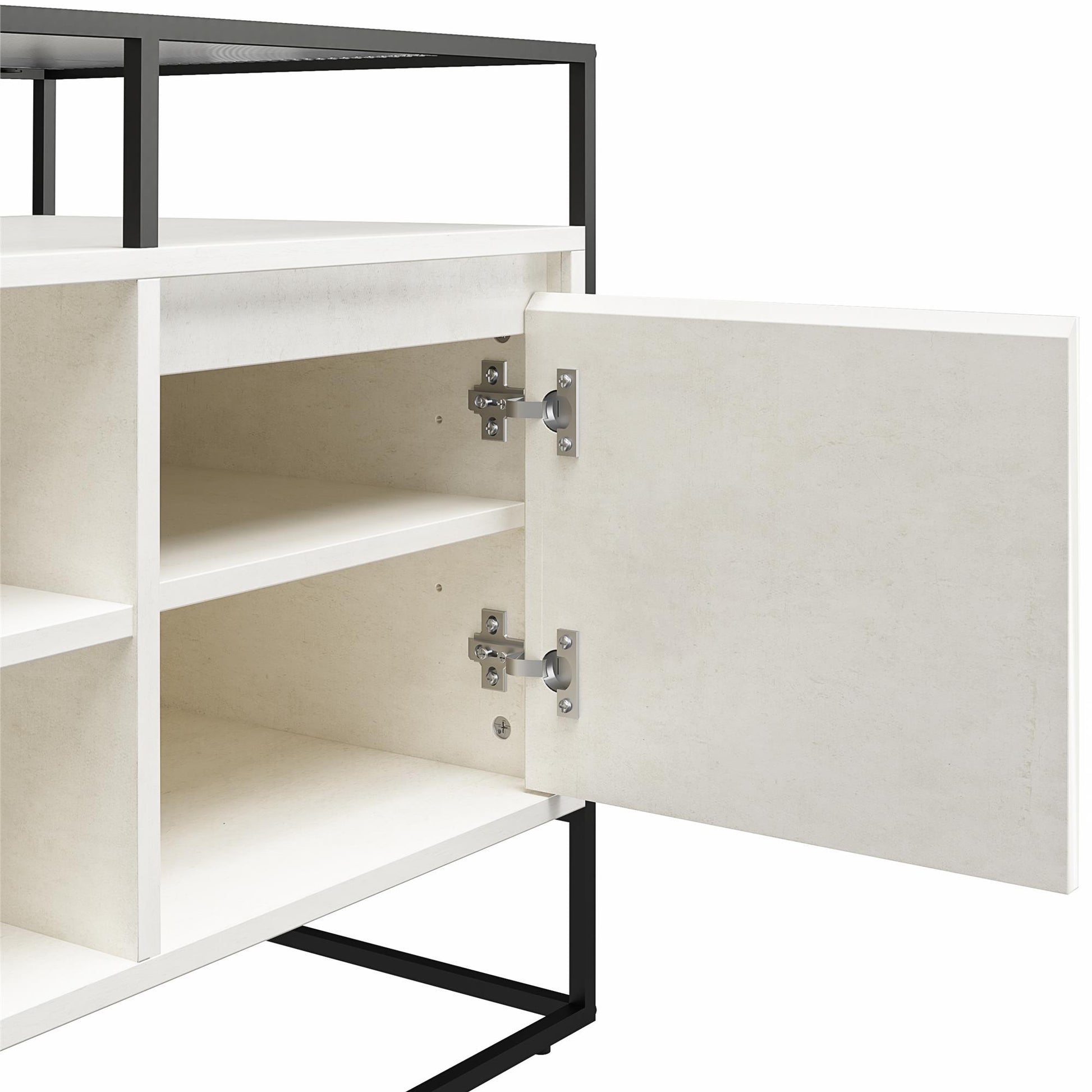 Camley Modern Media Console TV Stand for TVs up to 54", Plaster - Plaster