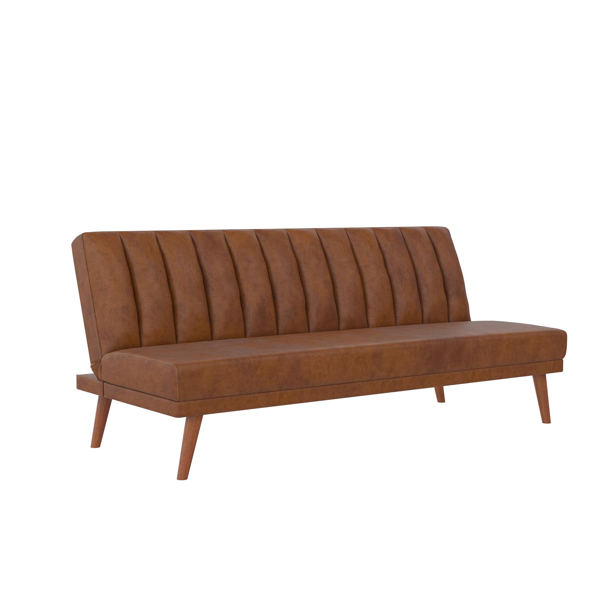 Brittany Armless Futon - Camel
