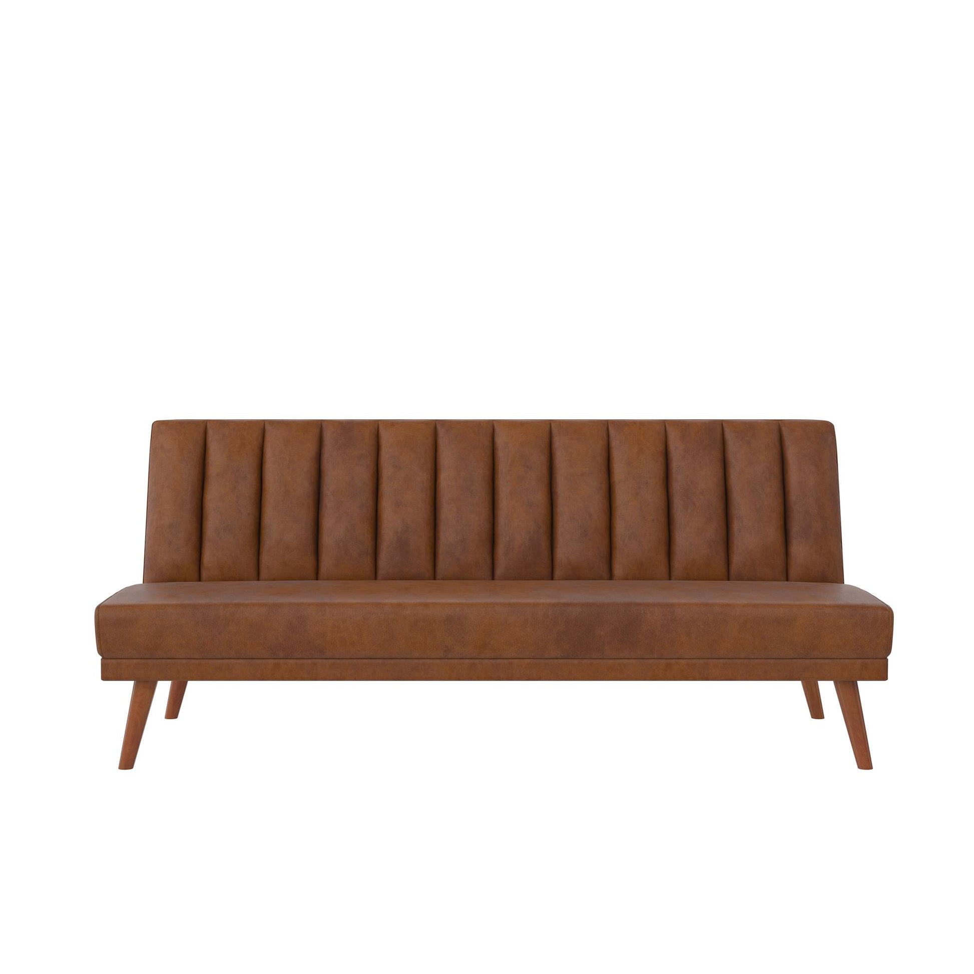 Brittany Armless Futon - Camel