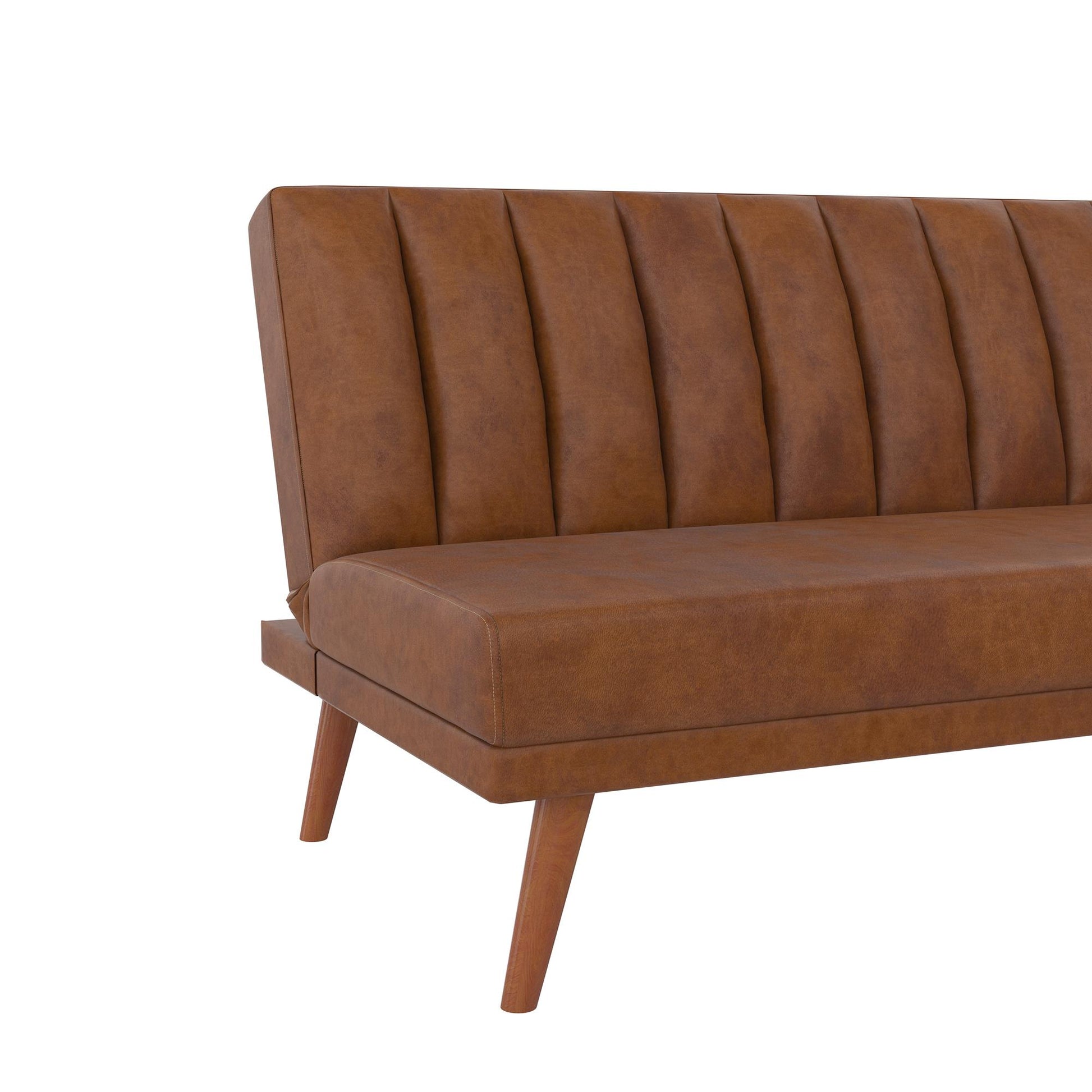 Brittany Armless Futon - Camel