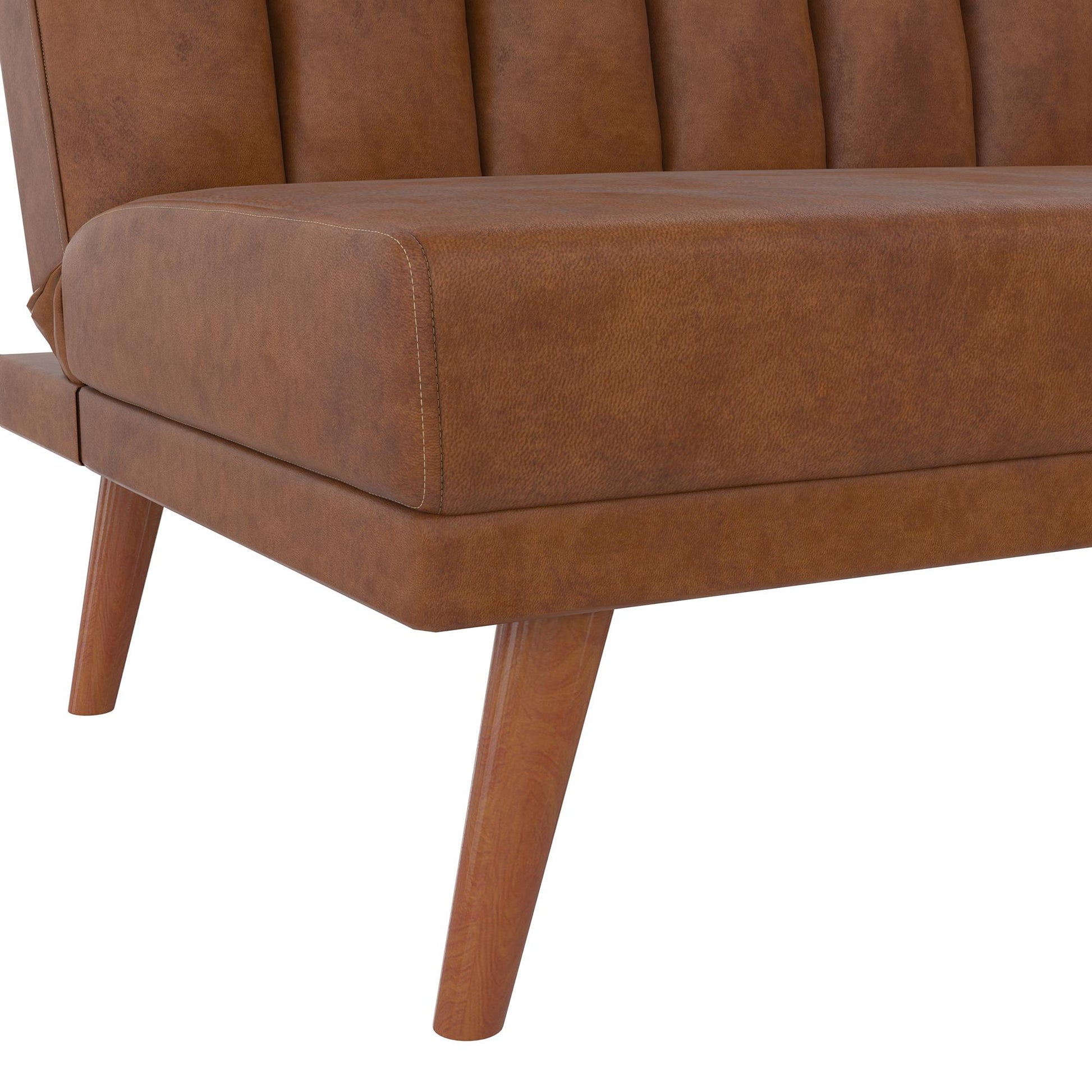 Brittany Armless Futon - Camel