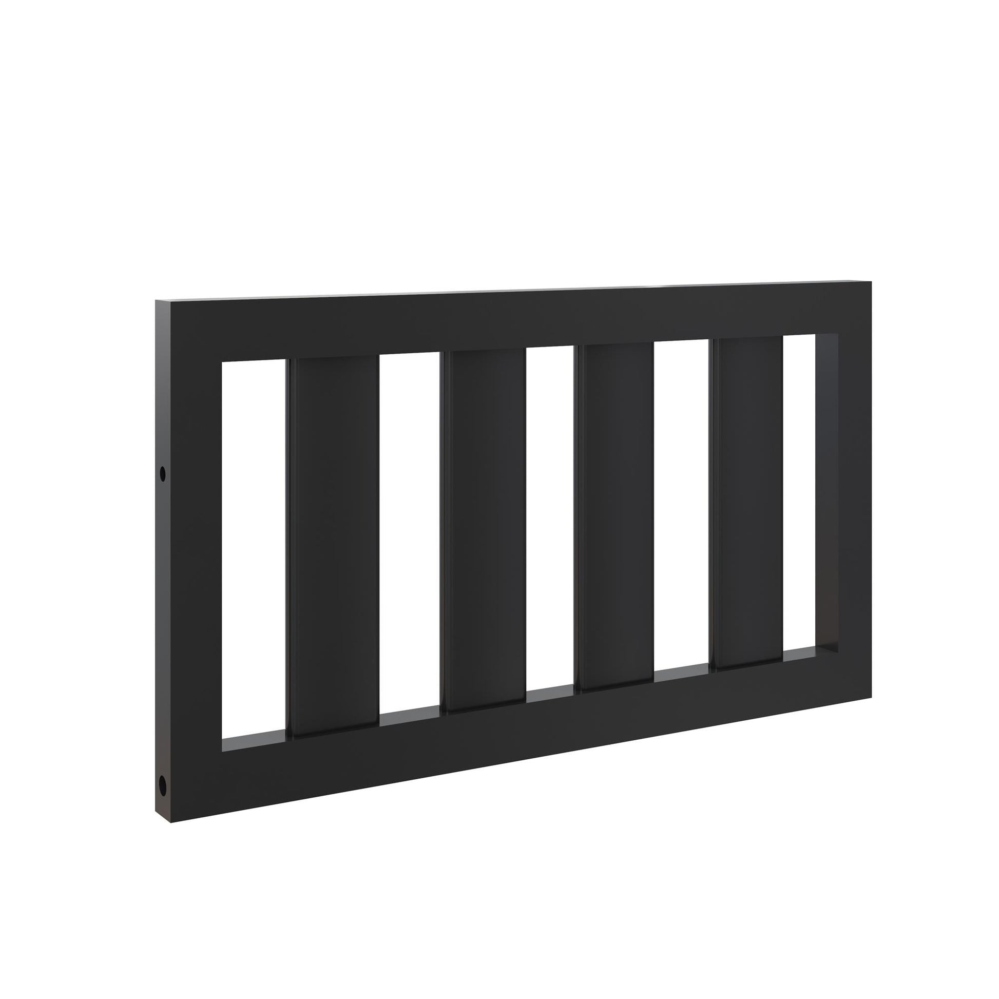 Miles Toddler Wooden Guardrail for Cribs - Black