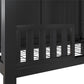 Miles Toddler Wooden Guardrail for Cribs - Black