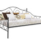 Victoria Metal Daybed with 15 Inch Clearance for Storage - Pewter - Full