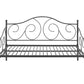 Victoria Metal Daybed with 15 Inch Clearance for Storage - Pewter - Full