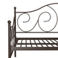 Victoria Metal Daybed with 15 Inch Clearance for Storage - Bronze - Full