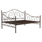 Victoria Metal Daybed with 15 Inch Clearance for Storage - Bronze - Full
