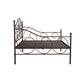 Victoria Metal Daybed with 15 Inch Clearance for Storage - Bronze - Full