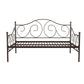 Victoria Metal Daybed with 15 Inch Clearance for Storage - Bronze - Full